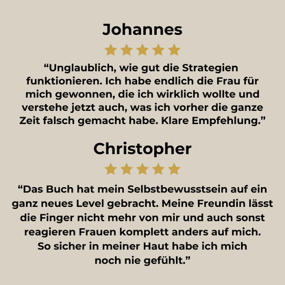 Entfessle Deine selbstbewusste Männlichkeit und mach sie verrückt nach Dir